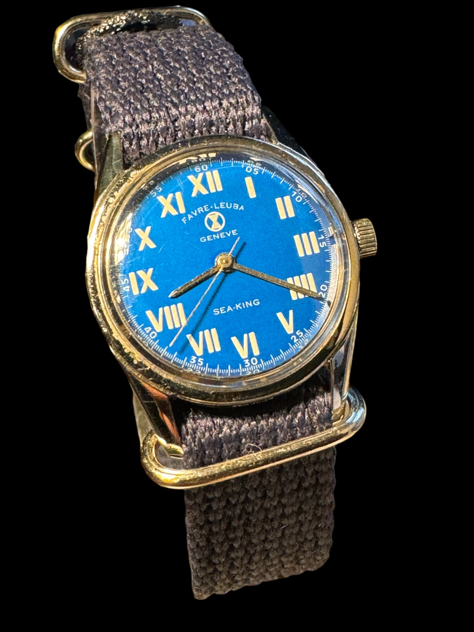1970’s Favre Leuba Sea King Gents Dress Watch