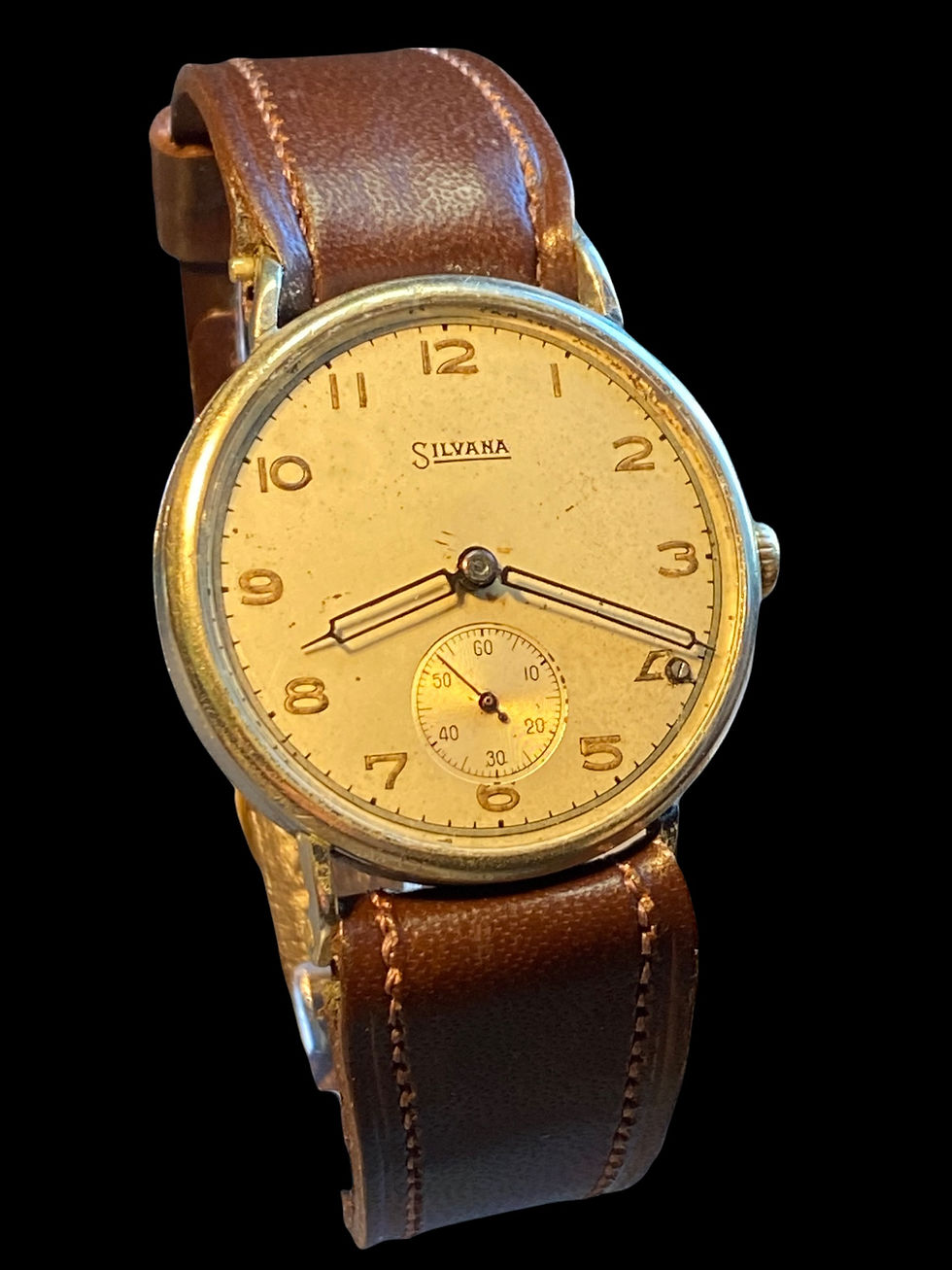 WW2 c.1940 Silvana Gents Military Watch