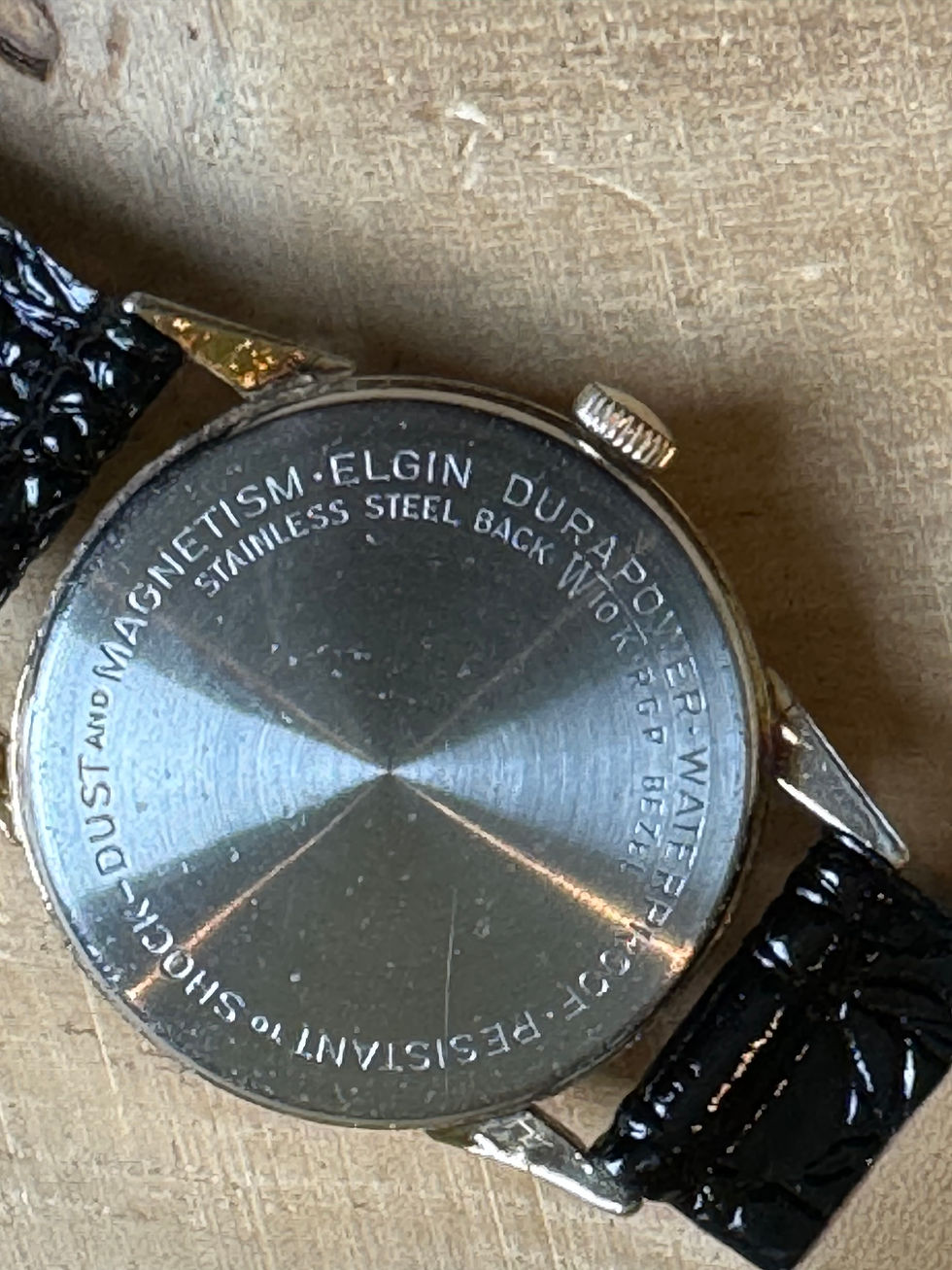 Thumbnail: c.1957 Elgin ‘Golf Ball’ Jump Hour Gents Dress Watch