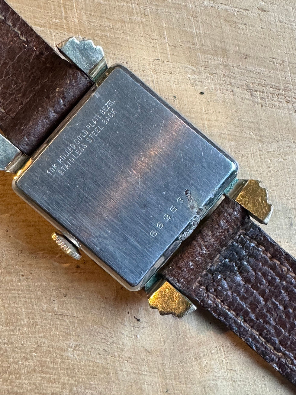 Thumbnail: 1950’s Benrus Deco styled Pointer Gents Watch