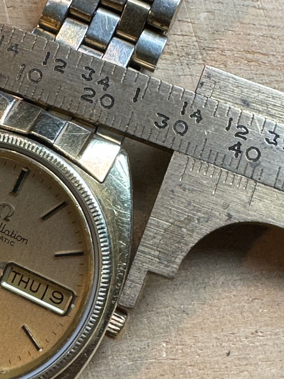 Thumbnail: c.1970’s  Omega Constellation  C Shape  Chronometer Day / Date on Omega Bracelet