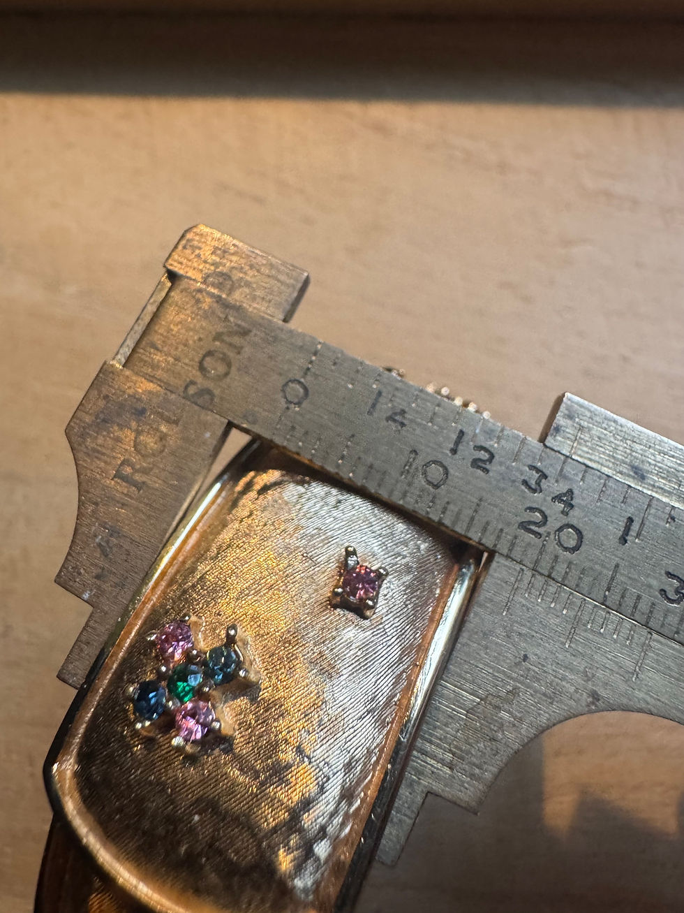 Thumbnail: 1970’s Regency Ladies Jewelled Hidden Bangle Watch