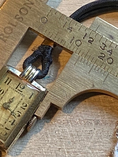 Thumbnail: 1928 18ct Gold Ladies Dress Watch