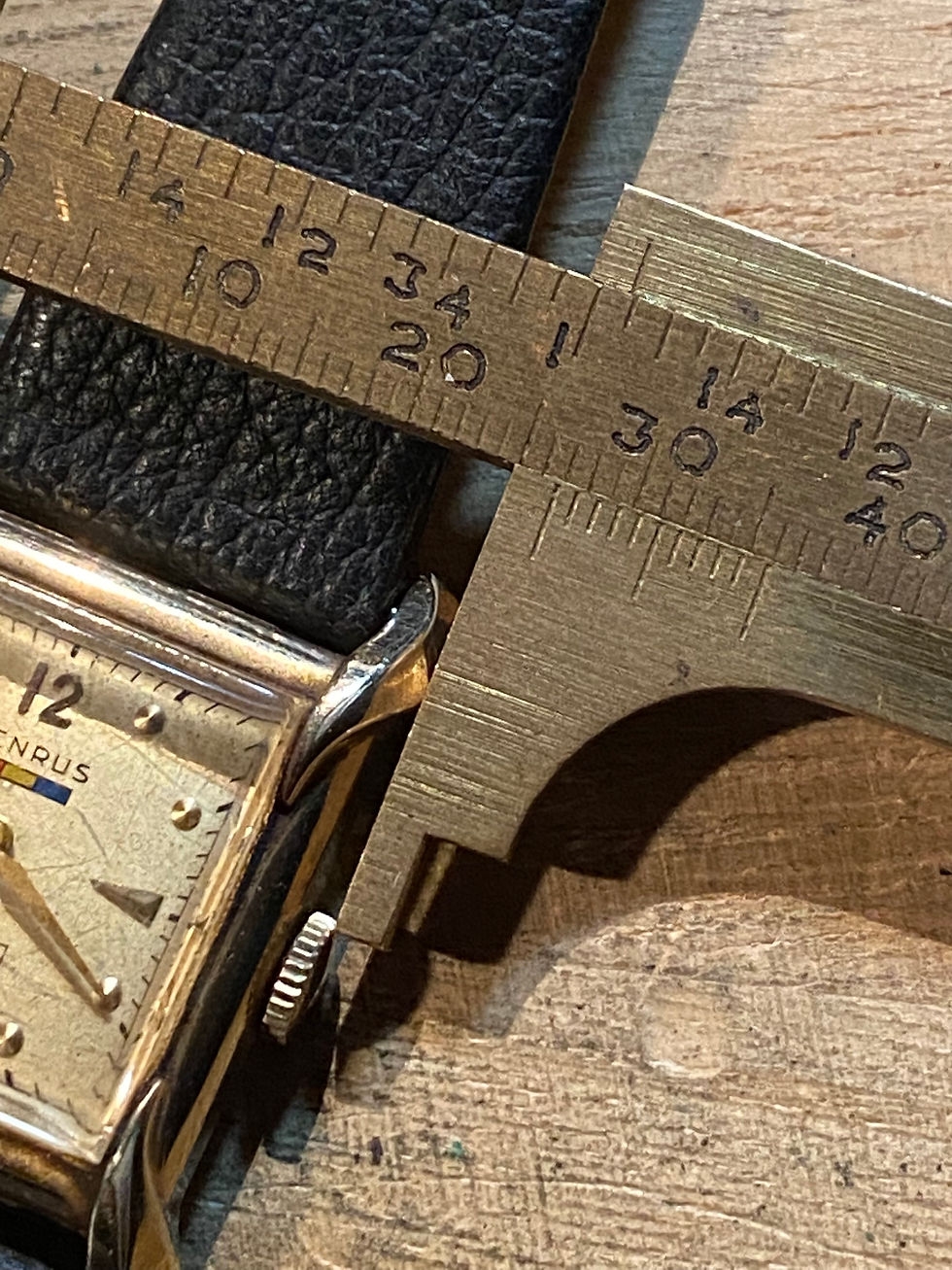 Thumbnail: 1950’s Benrus Gents Dress Watch