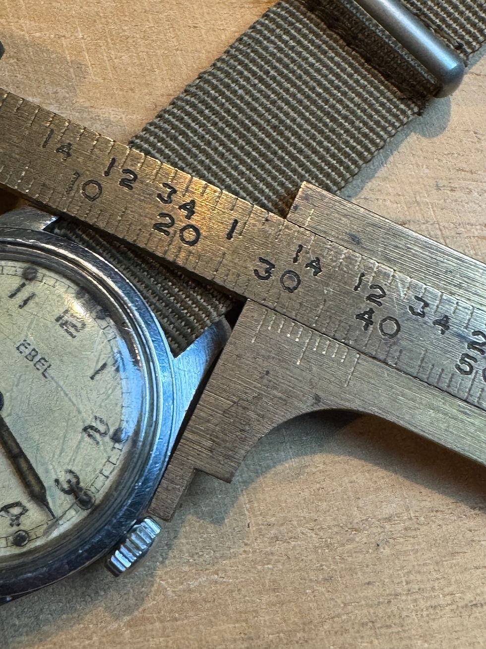 Thumbnail: c.1939 WW2 Ebel ATP Official Ordnance Military Watch