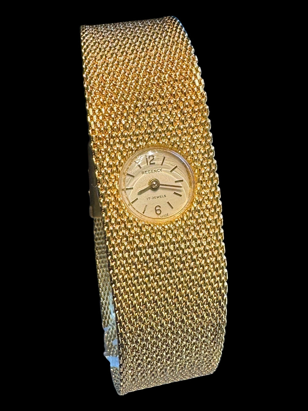 1960’s Regency Ladies Integral Bracelet Watch