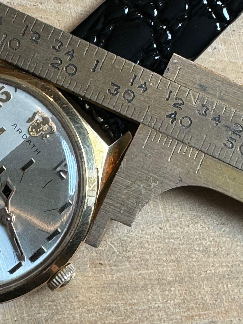 Thumbnail: c.1965 Ardath Long Distance Twin Time Zone Gents Watch