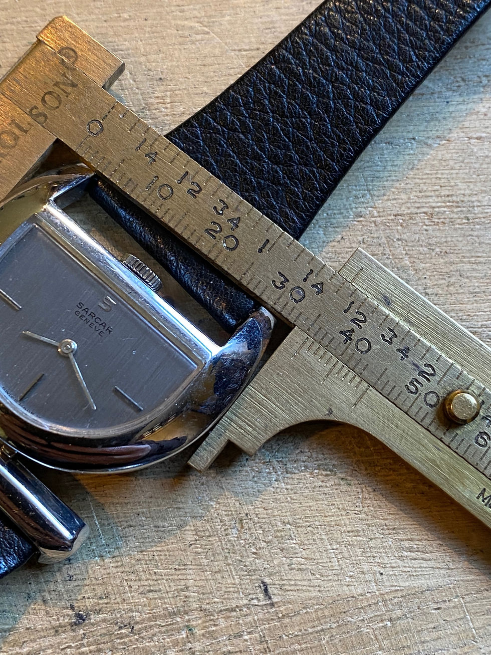 Thumbnail: 1970’s Sarcar Geneve Stirrup Design Gents Dress Watch