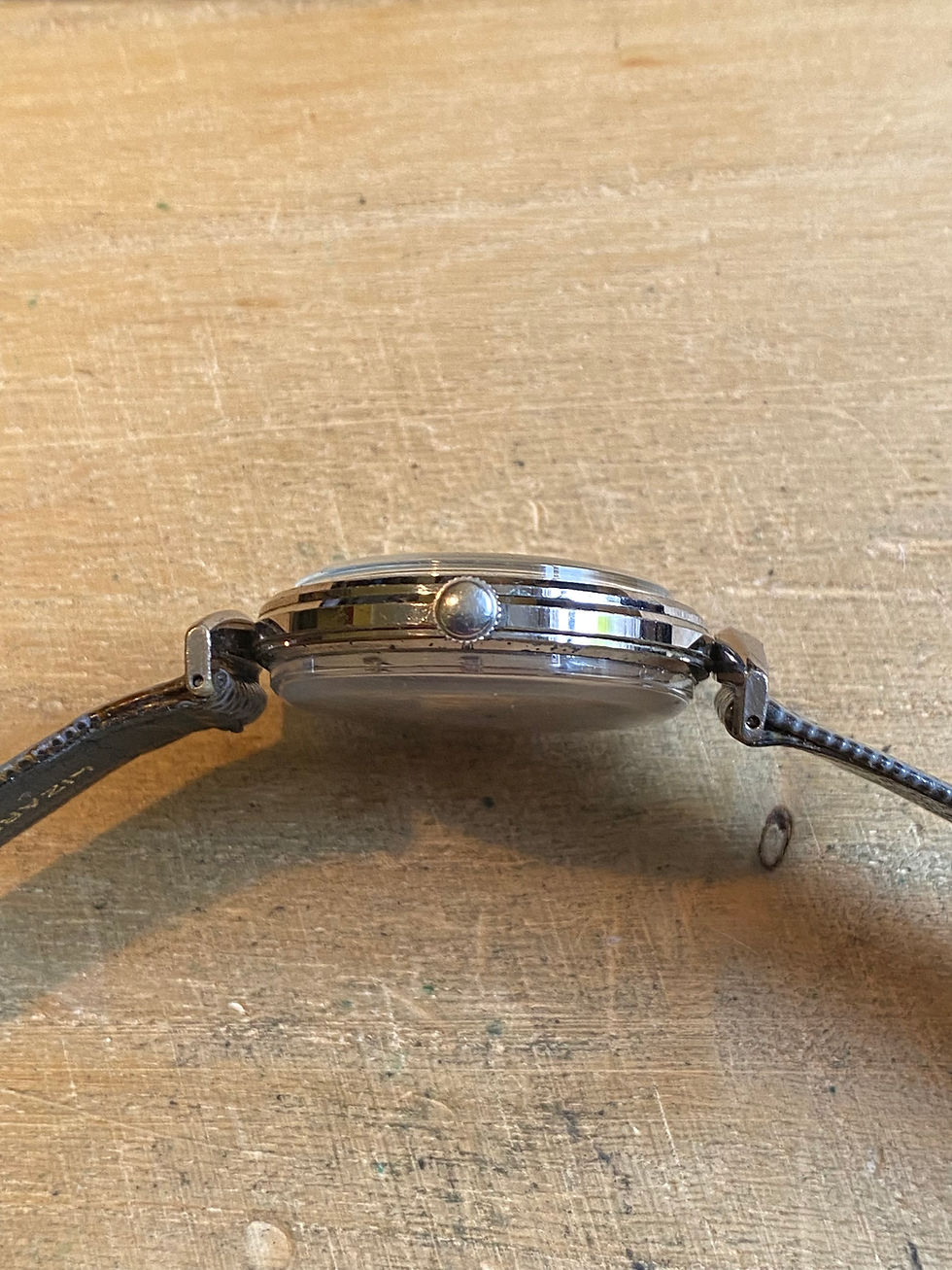 Thumbnail: 1960’s Louvic Twin Dial Swivel Gents Dress Watch