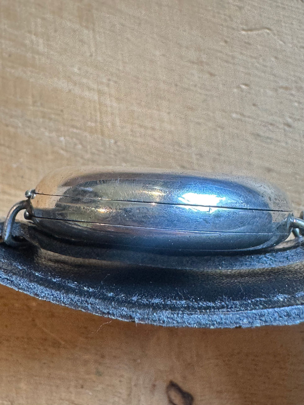 Thumbnail: 1915 WW1 Sterling Silver Full Hunter Trench Watch