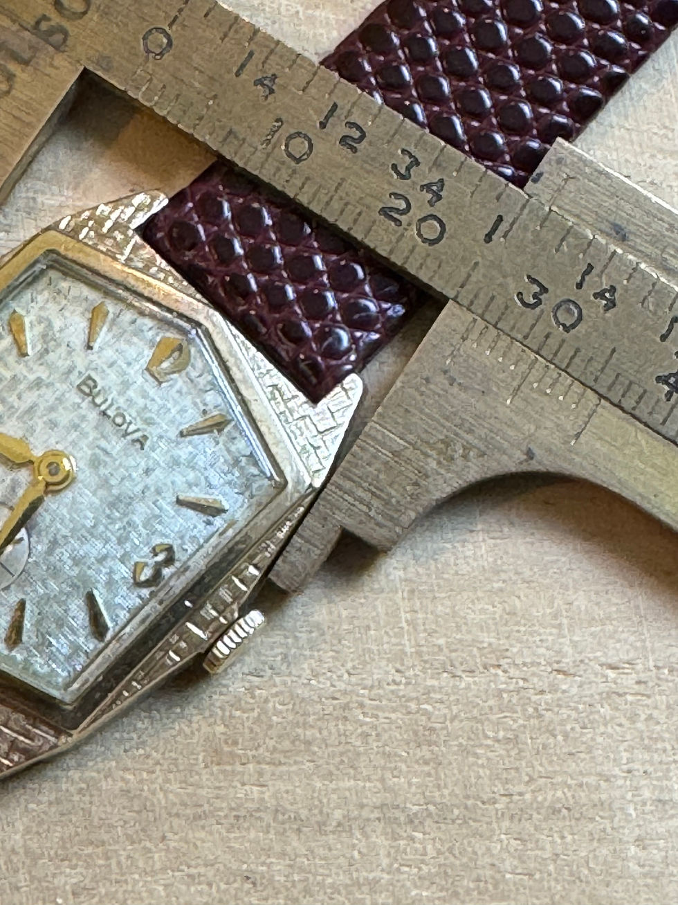 Thumbnail: 1965 Bulova Senator Gents Dress Watch