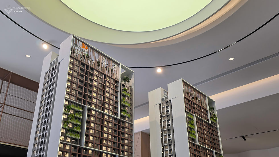 The model – a crucial first step in realizing BV Land’s vision of ideal living in Thai Nguyen.
