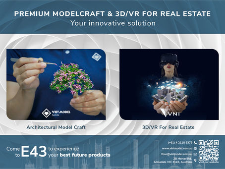 Viet Model in collaboration with VNi at 2024 Australian Property Expo, Melbourne