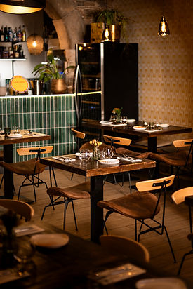 Table restaurant bistronomie décoration