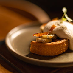 fromage travaillé bleu bistronomique