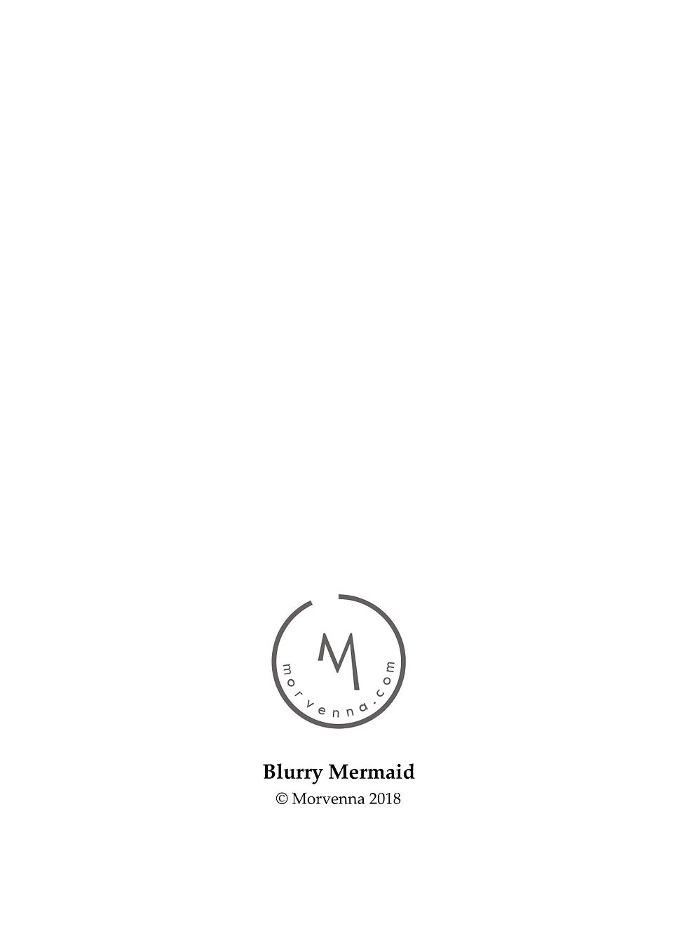 Blurry Mermaid Card_Reverse