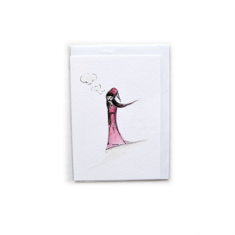 Don't Look Back A6 Card