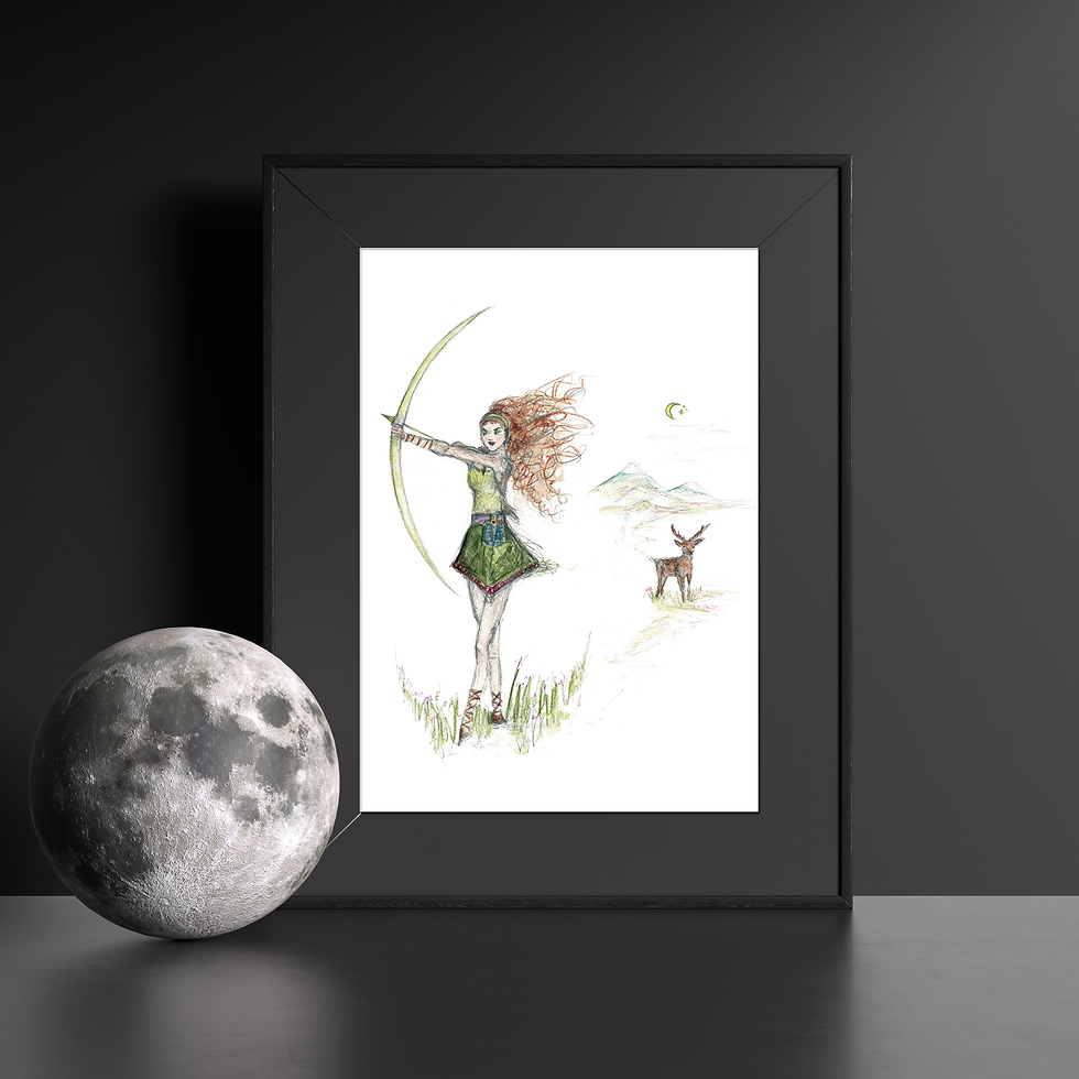Thumbnail: Diana the Huntress Print