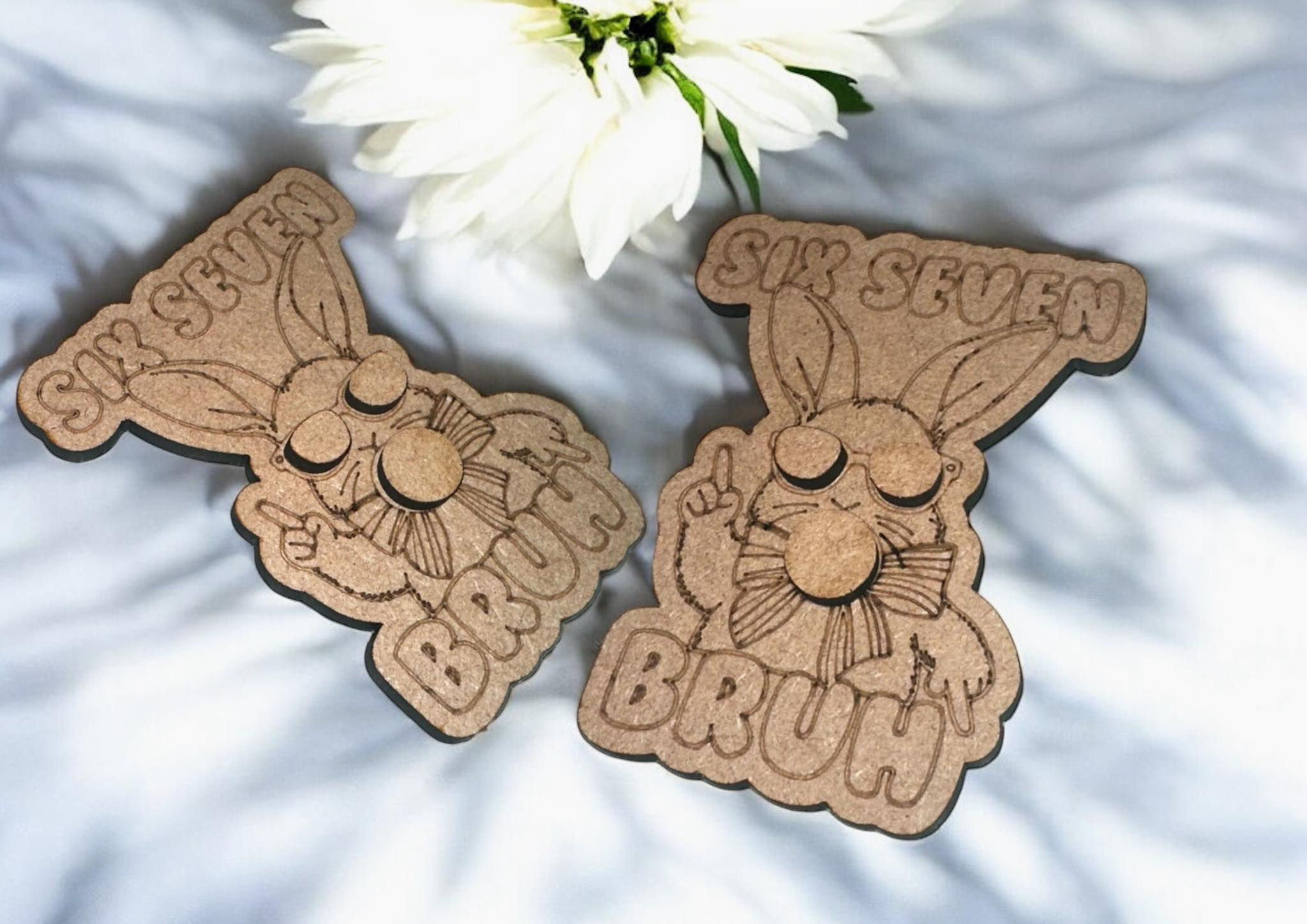 Paintable MDF 67 design Bunny 