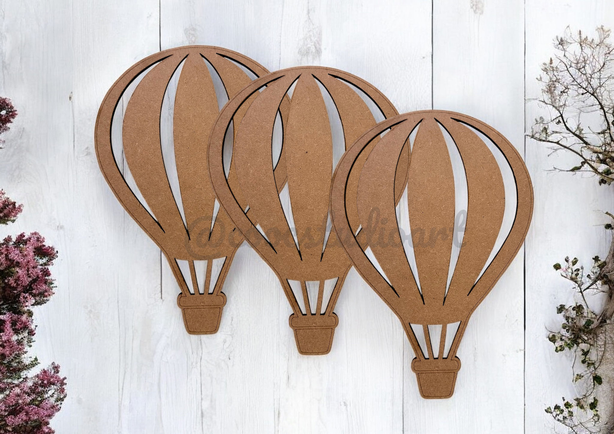 HOT AIR BALLOON 4mm MDF