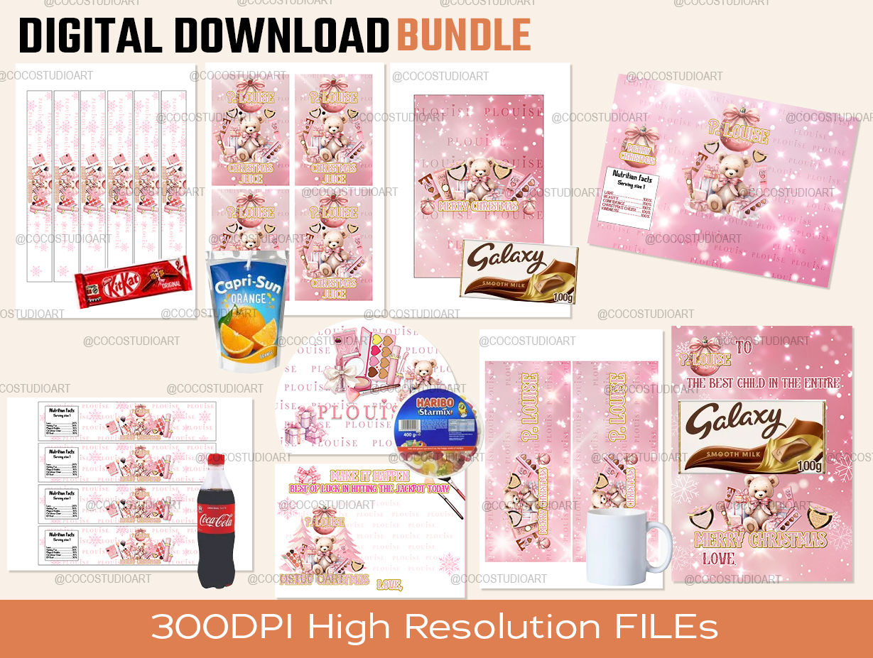PL MAKEUP CHRISTMAS BUNDLE - DIGITAL DOWNLOAD