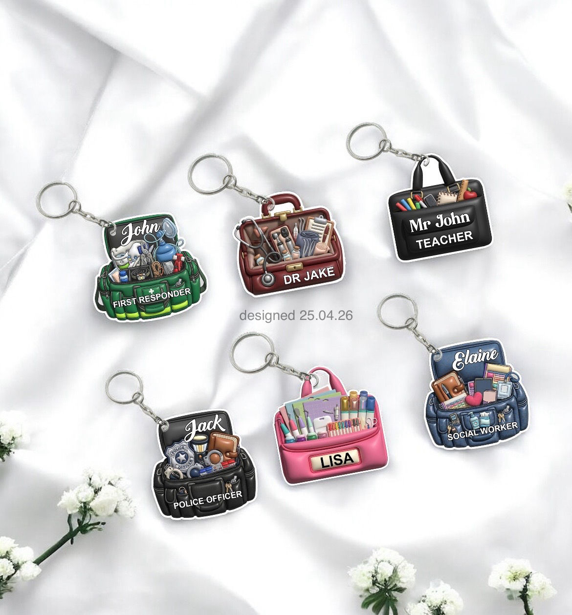 Bags - acrylic shapes - sublimated or blanks