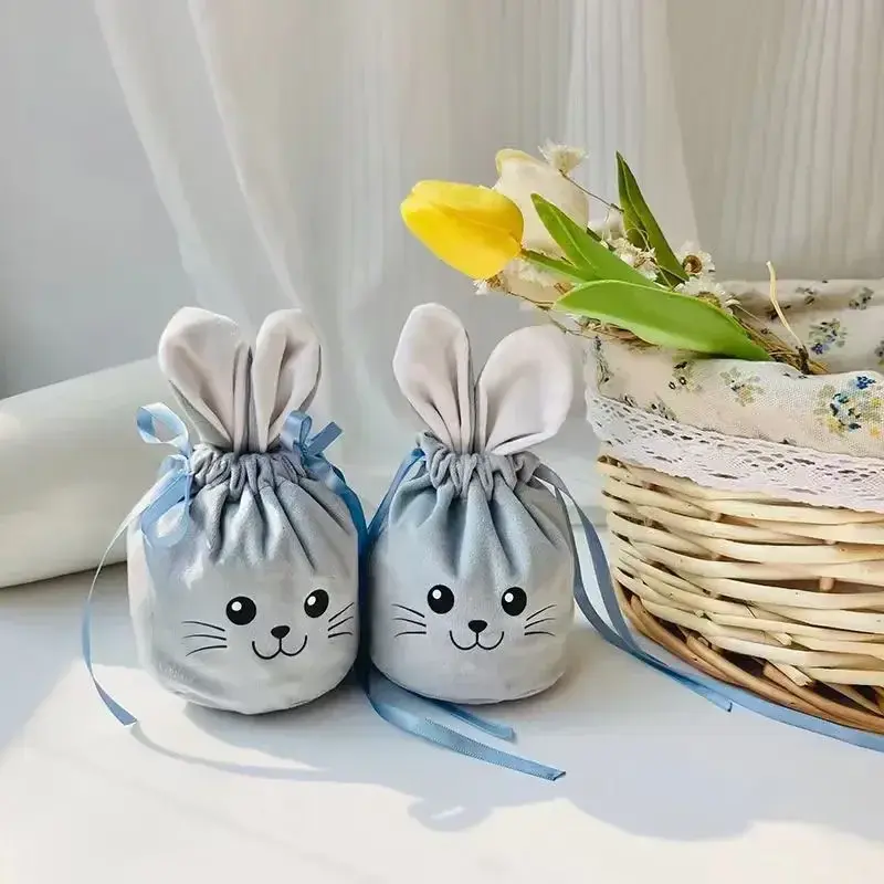 Thumbnail: 6x Cute Rabbit Bags Bunny Gift 