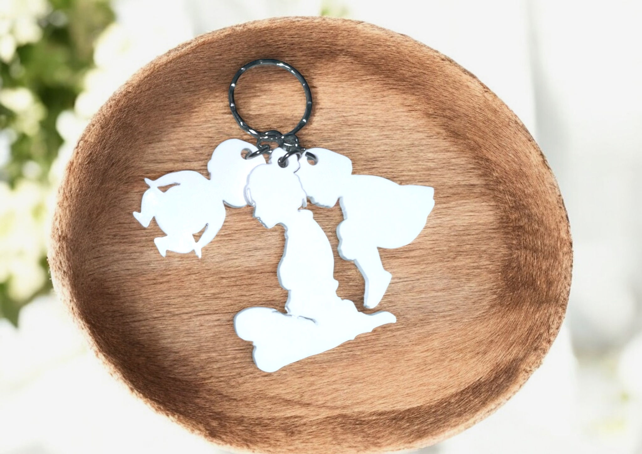 Acrylic Shapes for Keychains Mum Dad Kids