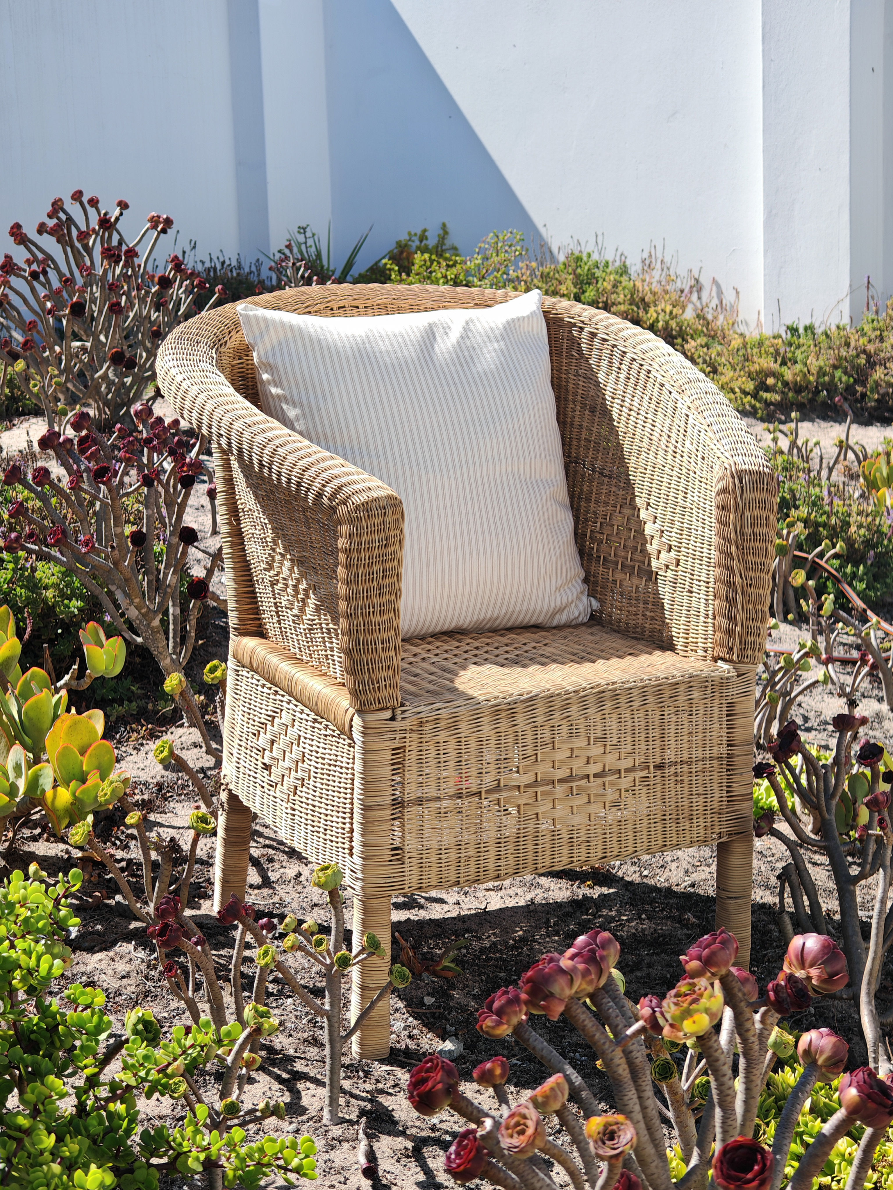 Malawian cane chair