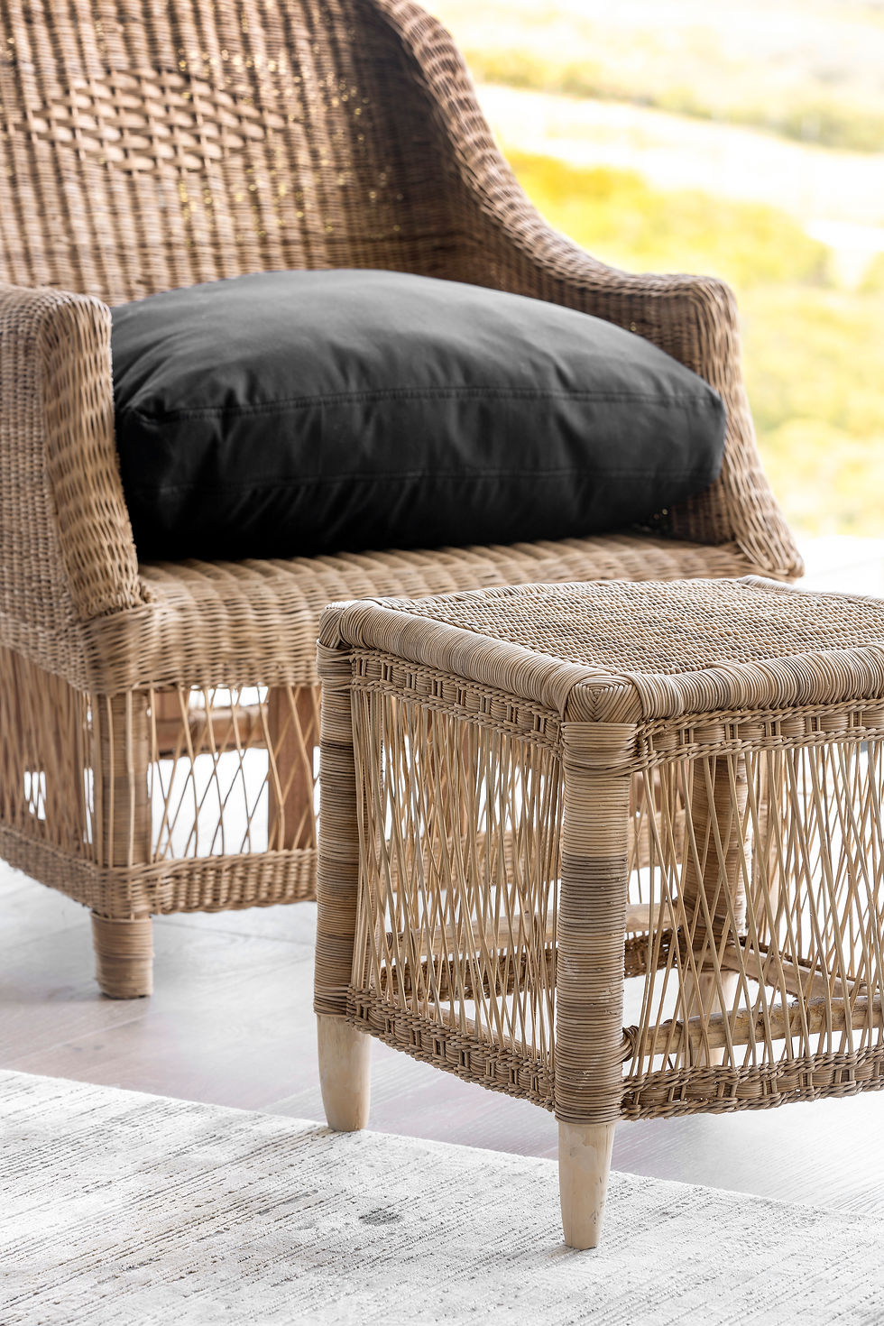 Safari Karoo Chair Malawian Cane from The Cane Collection