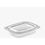 Thumbnail: Deli - PET Rectangular Clear Container 8oz with Lid