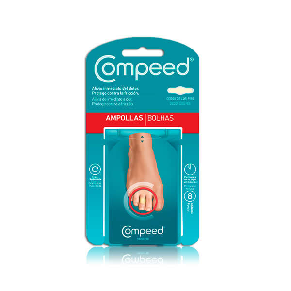 Compeed Ampollas Dedos Pies 8 Unidades