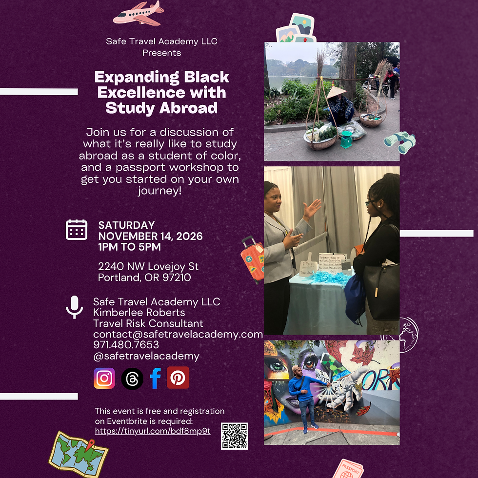 Expanding Black Excellence with Study Abroad