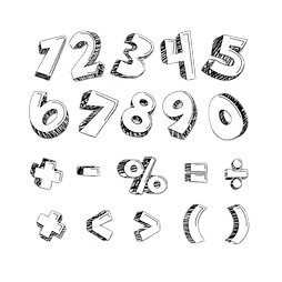 numbers representing online math classes for homeschoolers