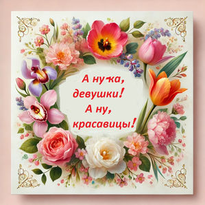 А ну-ка, девушки! А ну, красавицы!