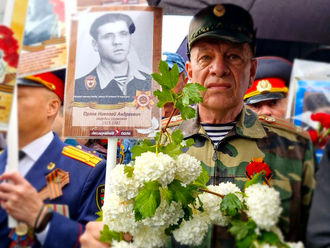 По Бендерам прошёл «Бессмертный полк»