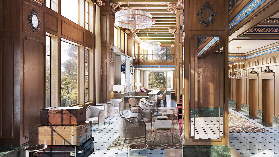 Historic building hotel conversion