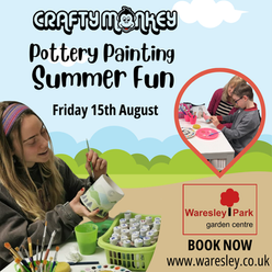 People painting pottery