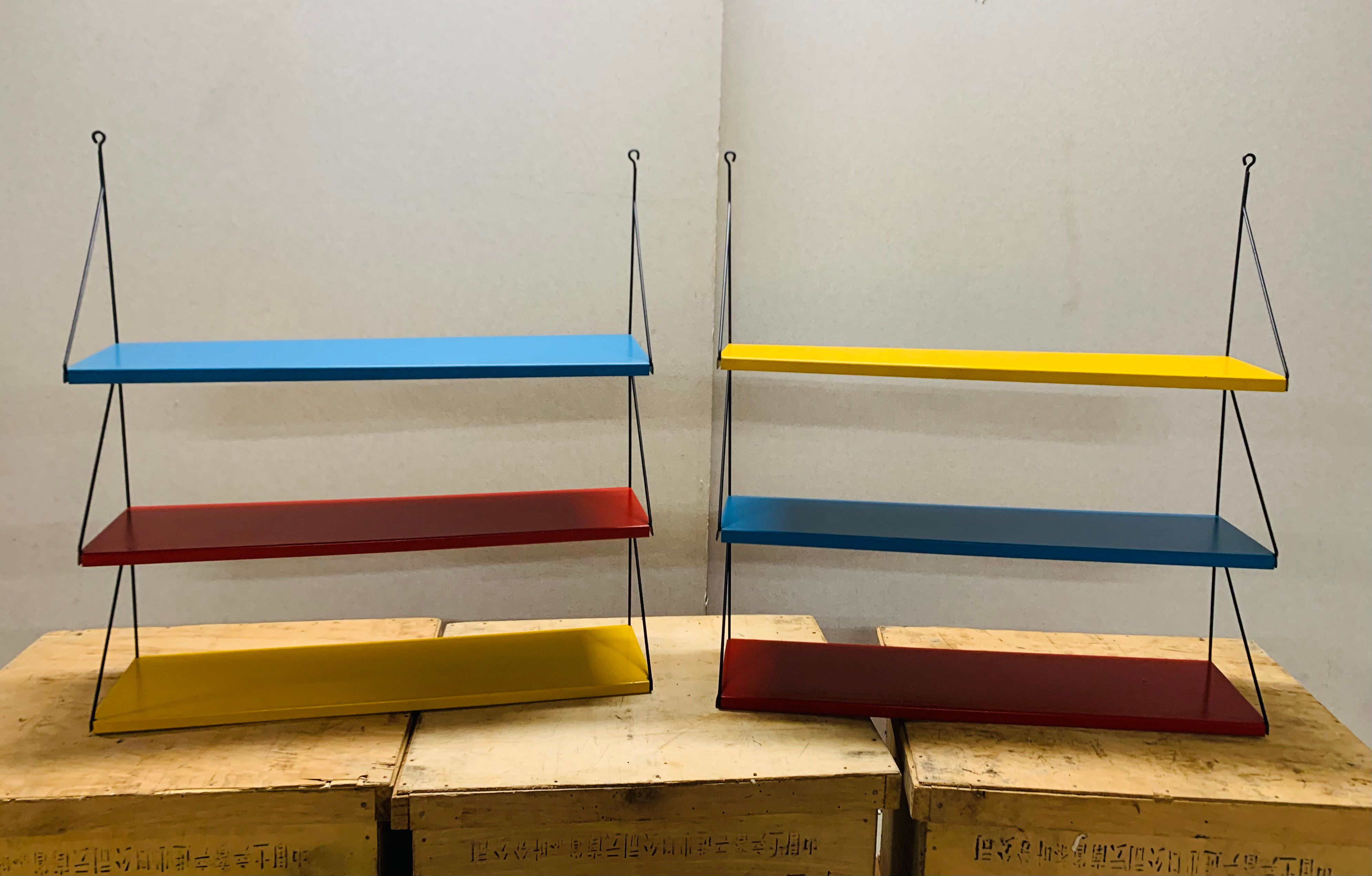 ÉTAGÈRES MÉTAL VINTAGE