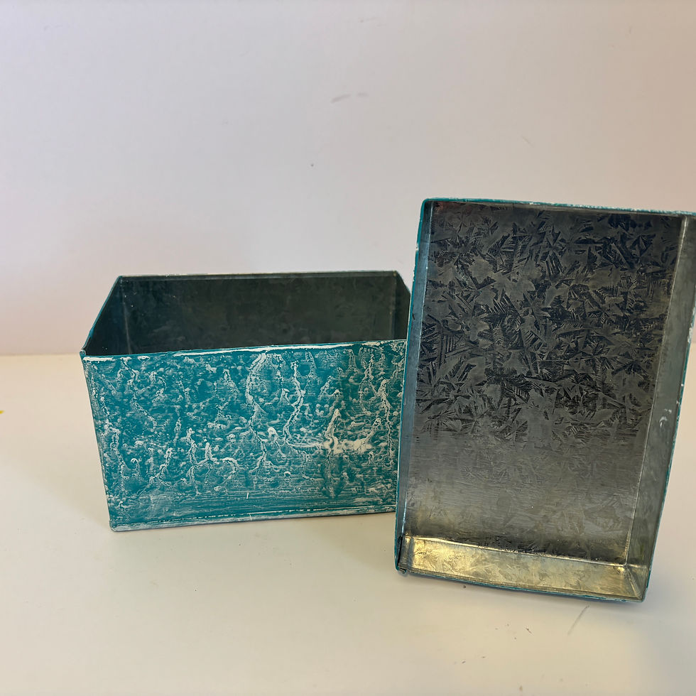 Thumbnail: Small Metal Box w/lid