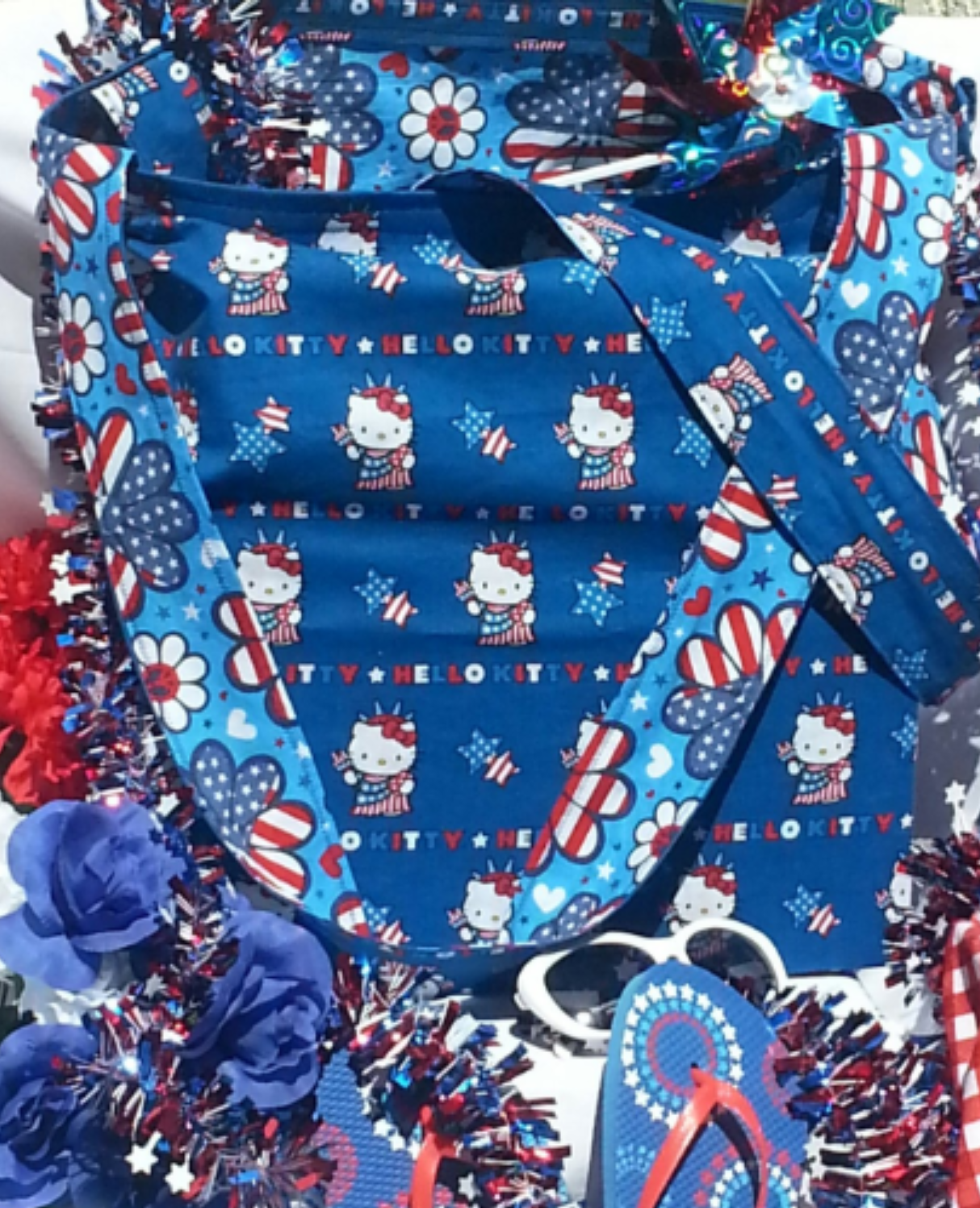 Hello Patriotic Kitty