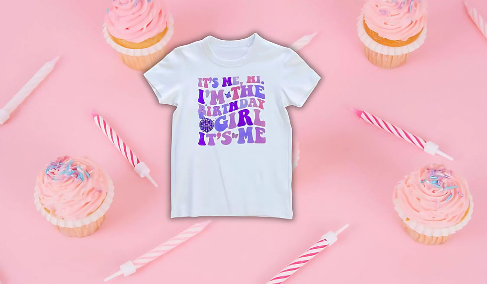 Thumbnail: It's Me Birthday Tee Disco ball