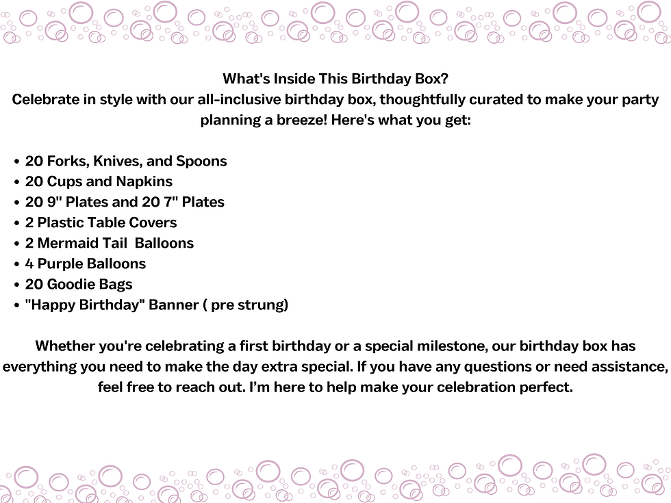 Thumbnail: Mermaid Birthday, Birthday Party Box, Party Box Supply, Girl Birthday Party, Kid Party Supply, Mermaid Party Box, Mermaid Par