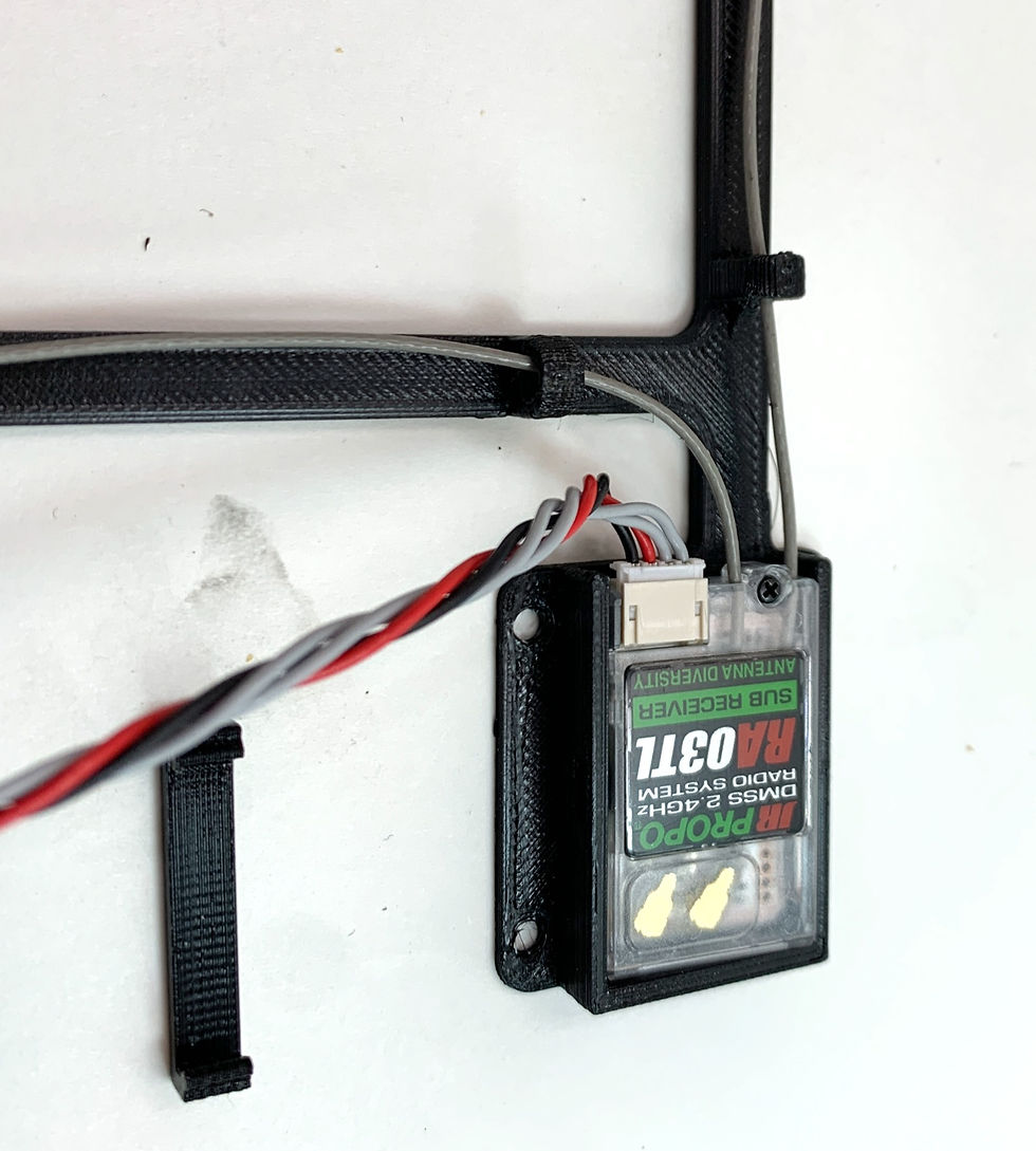 Thumbnail: JRPROPO RA03TL Sub Receiver Holder