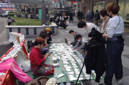 路上アート「大統領展」　活動報告