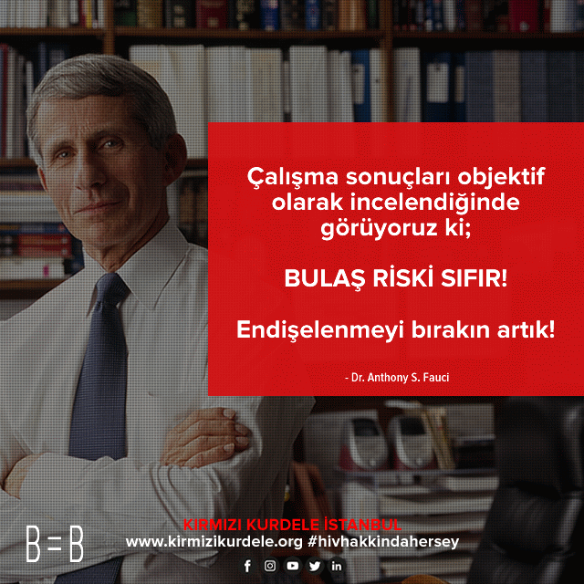 Dr. Fauci’ye göre; ‘Risk sıfır!'