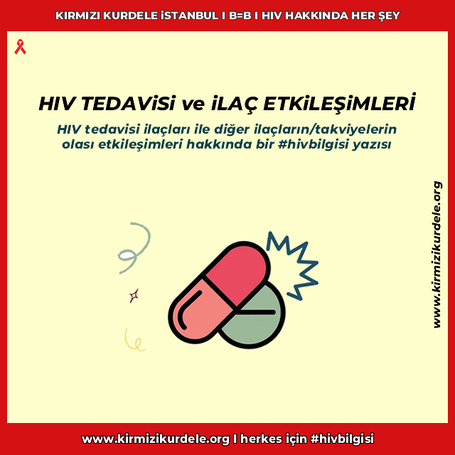 HIV AIDS ilaç etkileşimleri