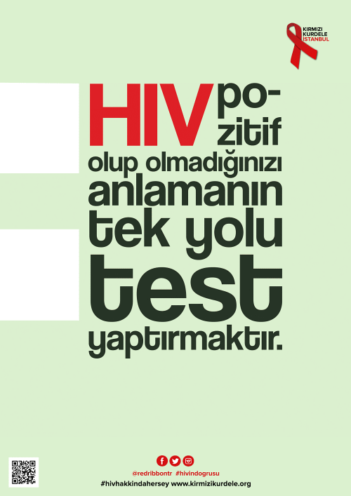 Kırmızı Kurdele İstanbul HIV AIDS Posterler