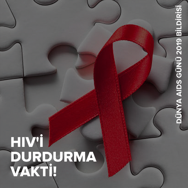 Dünya AIDS Günü 2019 Bildirisi I Turkey's WAD 2019 joint statement