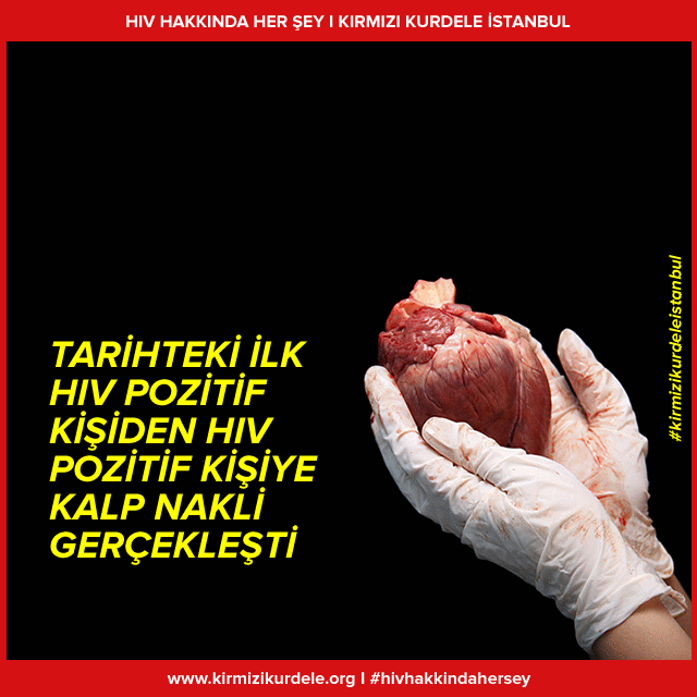 Dünyanın ilk HIV pozitif kişiden HIV pozitif kişiye kalp nakli gerçekleşti